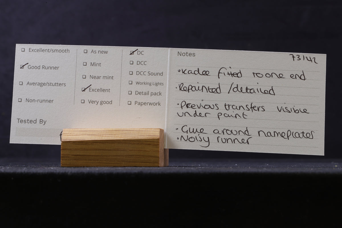 Hornby OO Class 73 &#39;73142&#39; &#39;Broadlands&#39;, BR Blue w/Yellow Ends - Re-named, numbered &amp; painted