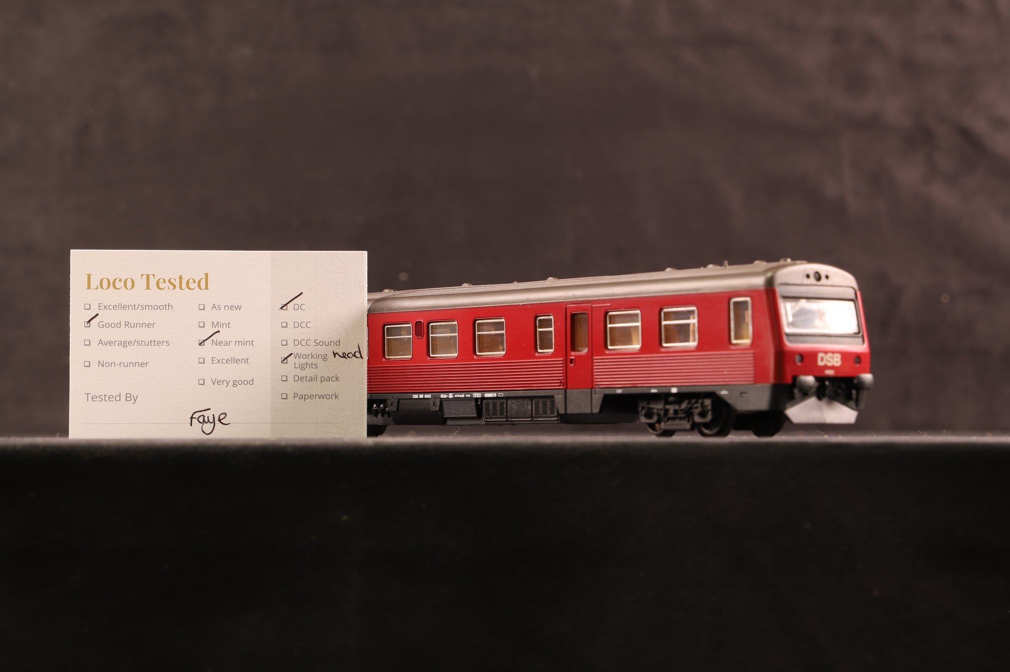 Lima HO 20109LG/ 201093 DSB 2 Car DMU