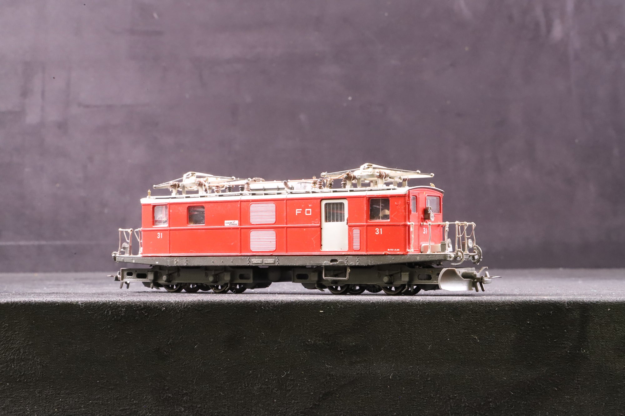 BEMO HOe-HOm 1261201 HGe 4/4 No.31 in FO 'Glacier Express' Livery