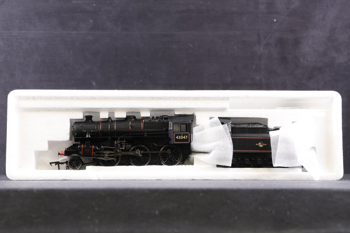 Bachmann OO 32-576  Ivatt Class 4 &#39;43047&#39; BR Lined Black Late crest