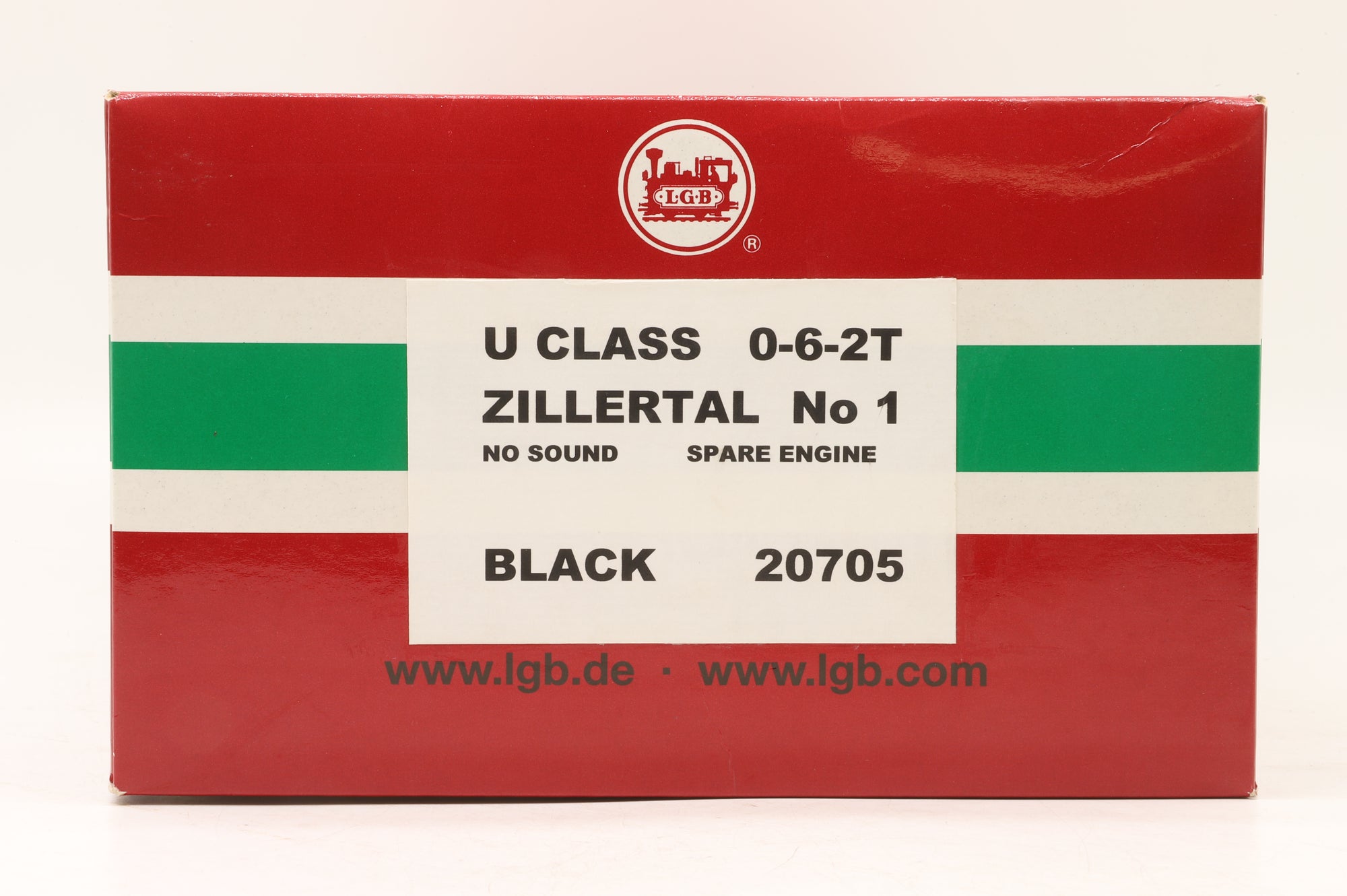 LGB G Scale 20705 U Class 0-6-2T Zillertal No.1, DC Sound