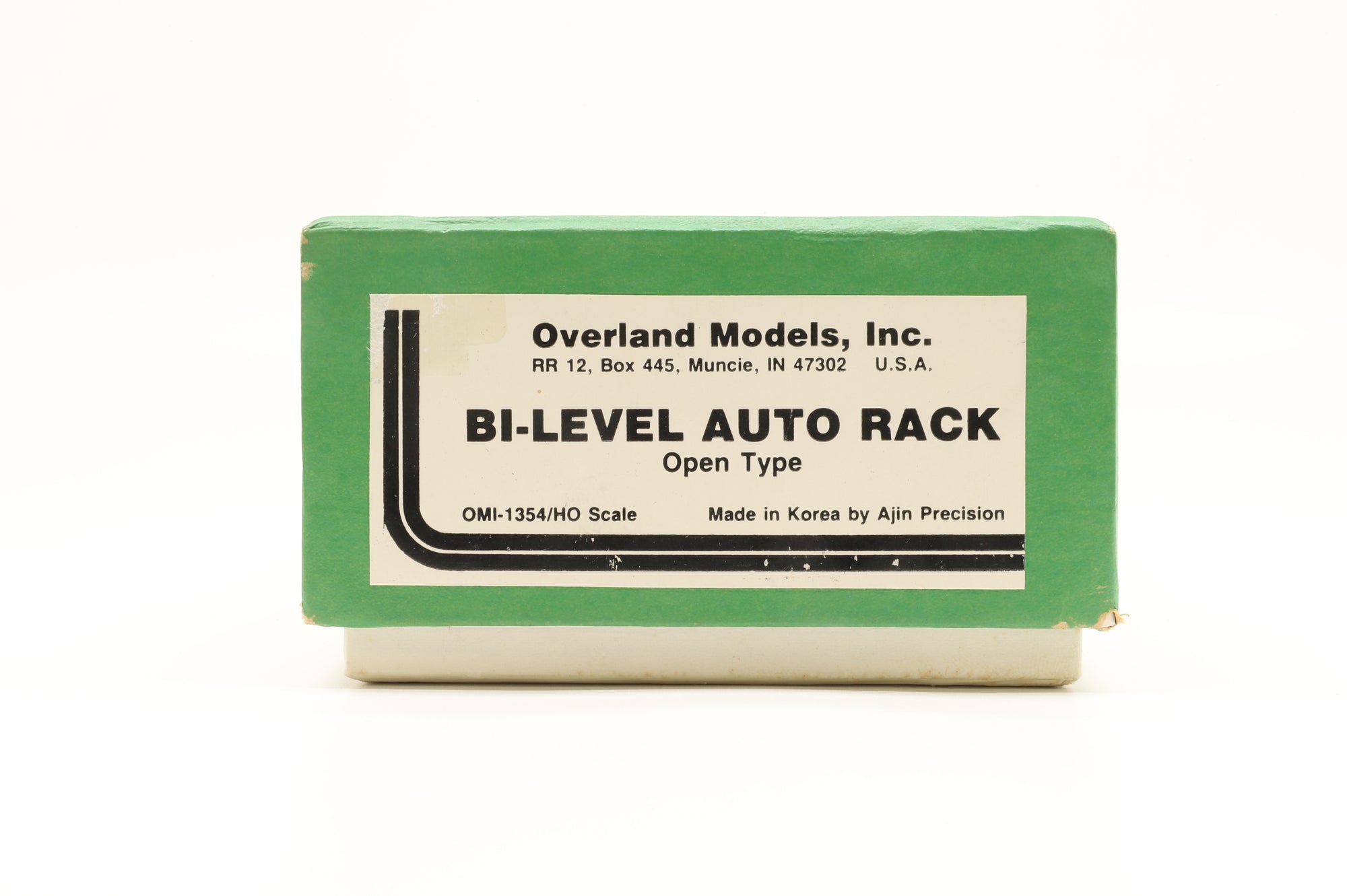 Overland Models Inc. HO Brass OMI-1354 Bi-Level Auto Rack Open Type Unpainted