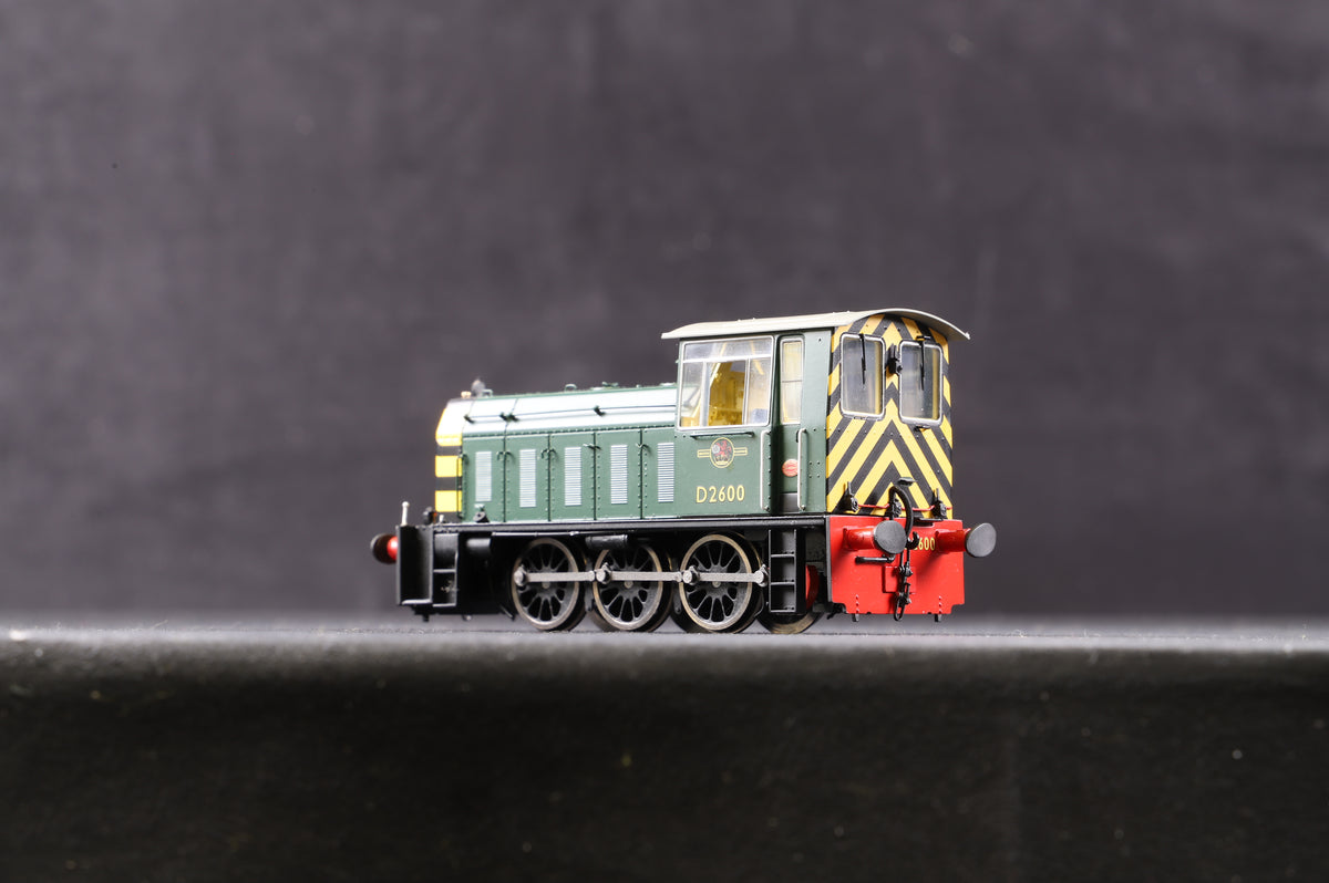 Heljan OO 2521 Class 05 &#39;D2600&#39; BR Green with Wasp Stripes, DCC Fitted