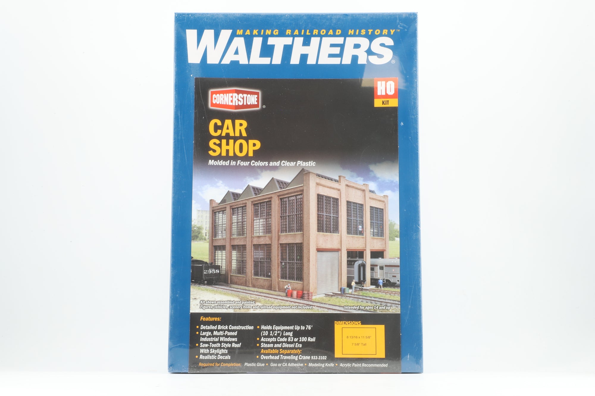 Walthers HO 933-3040 Car Shop Kit