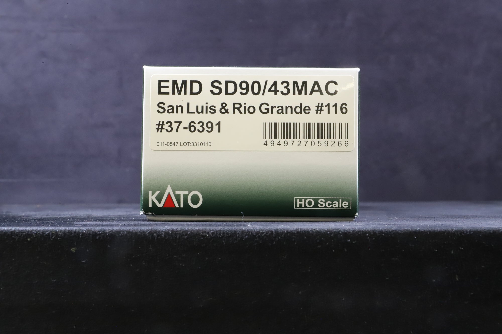 Kato HO 37-6391 EMD SD90/43MAC No.116 in San Luis & Rio Grande Livery