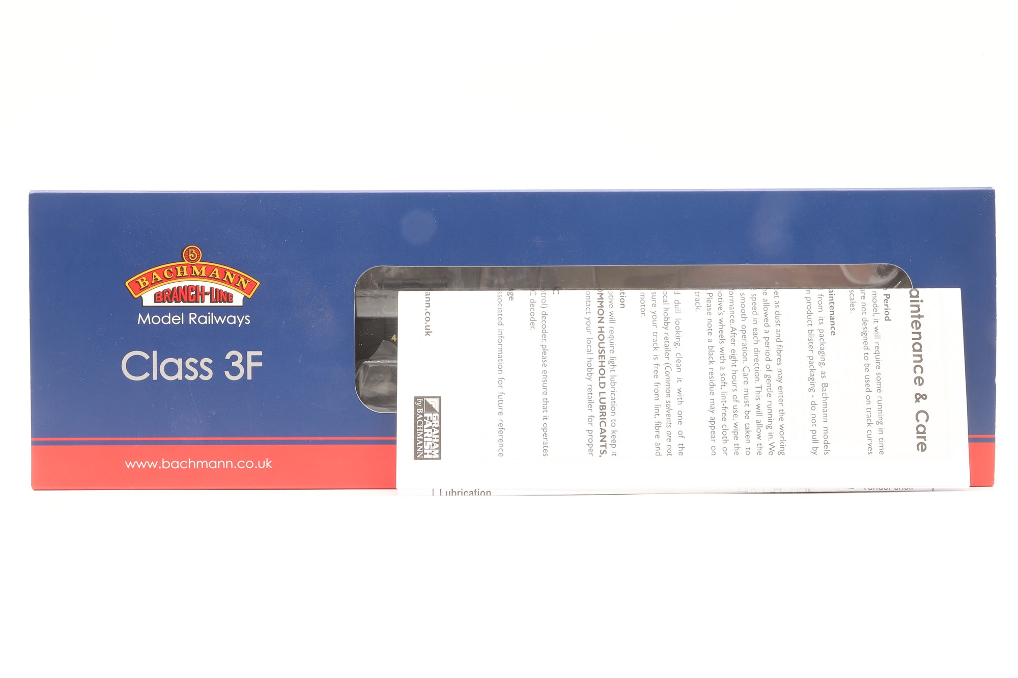 Bachmann OO 31-626A Class 3F No. 43257 BR Black Early Emblem