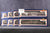 Bachmann OO Rake of 8 BR Maroon Thompson Coaches inc. 34-451, 476, 426, 650, 2 x 376 & 2 x 401