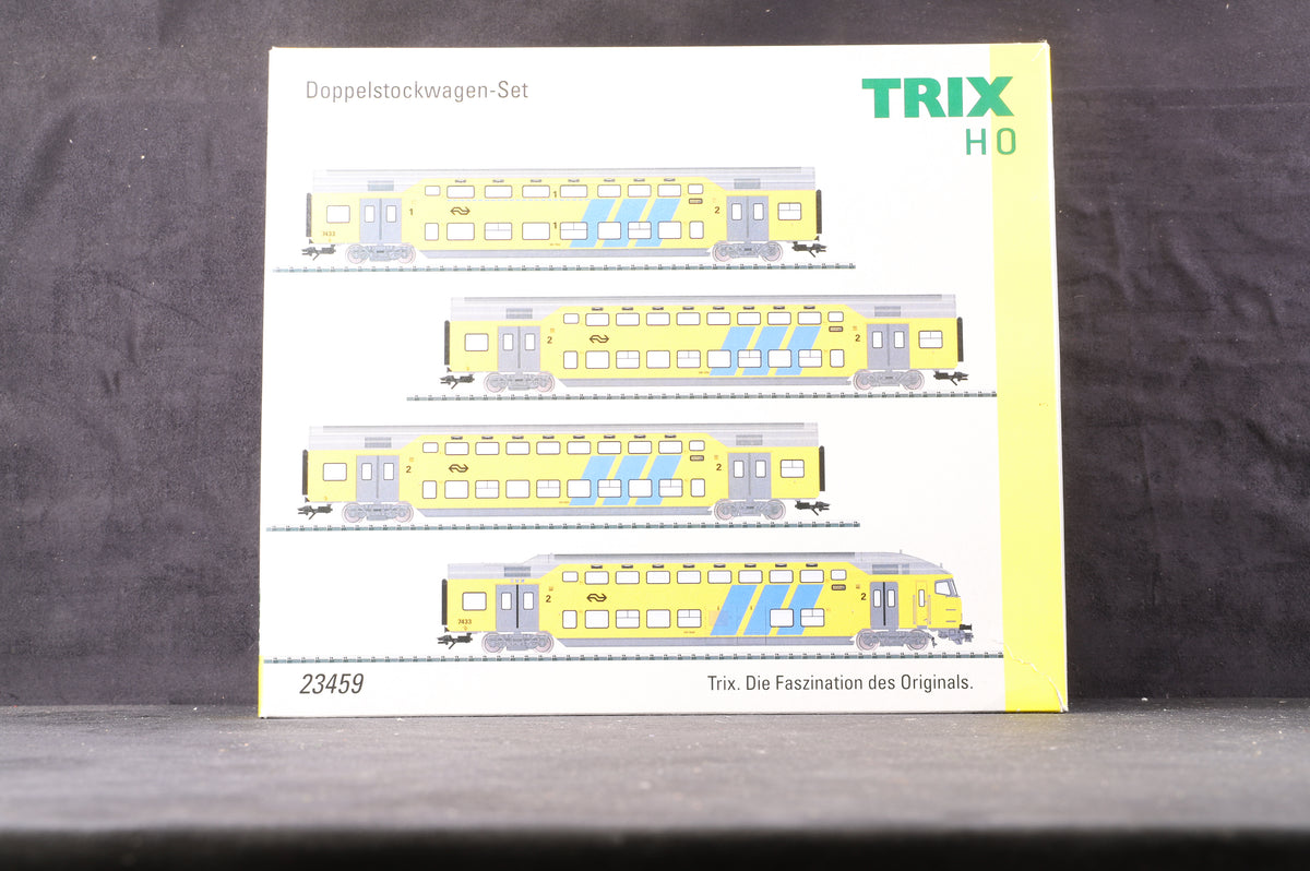 Trix HO 23459 Bi-Level Car Set