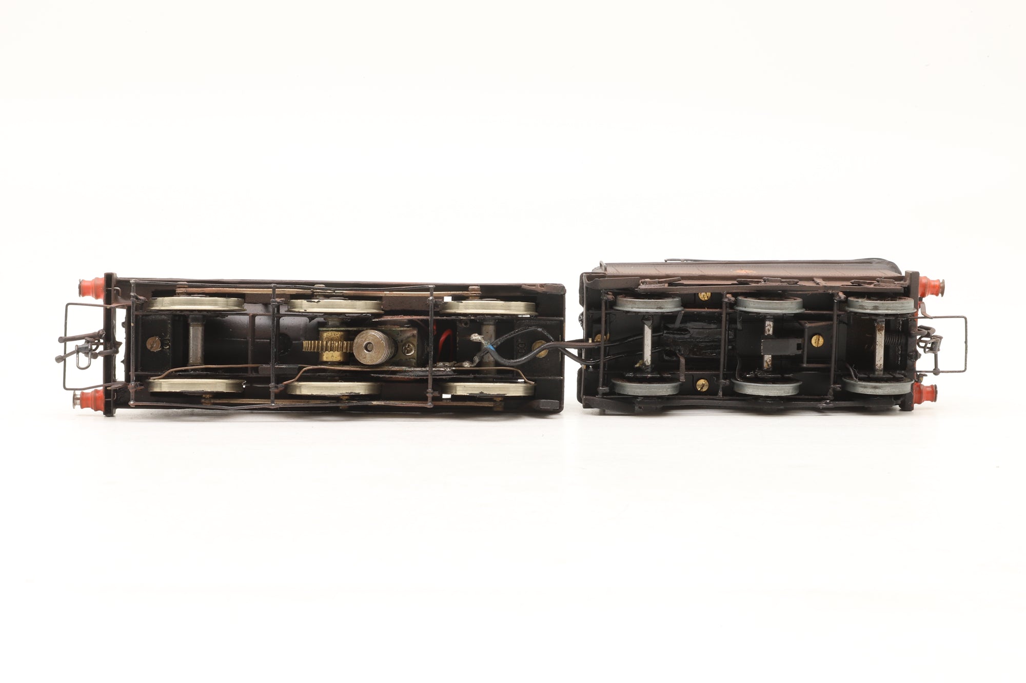 London Road Models Kit-Built OO Belpaire Boiler Cauliflower No. 58427 in BR Black E/C – Lightly Weathered