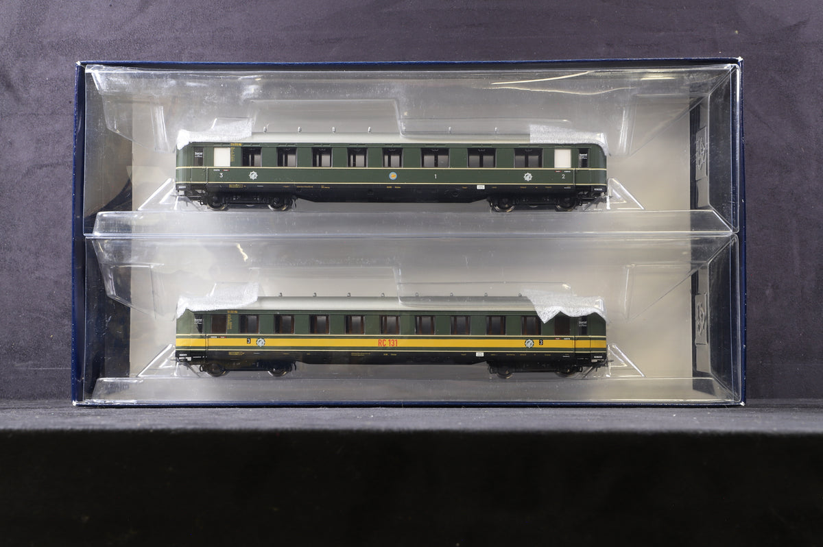 Liliput HO L352010 2 Coach Set &#39;US army in Germany&#39; USTC