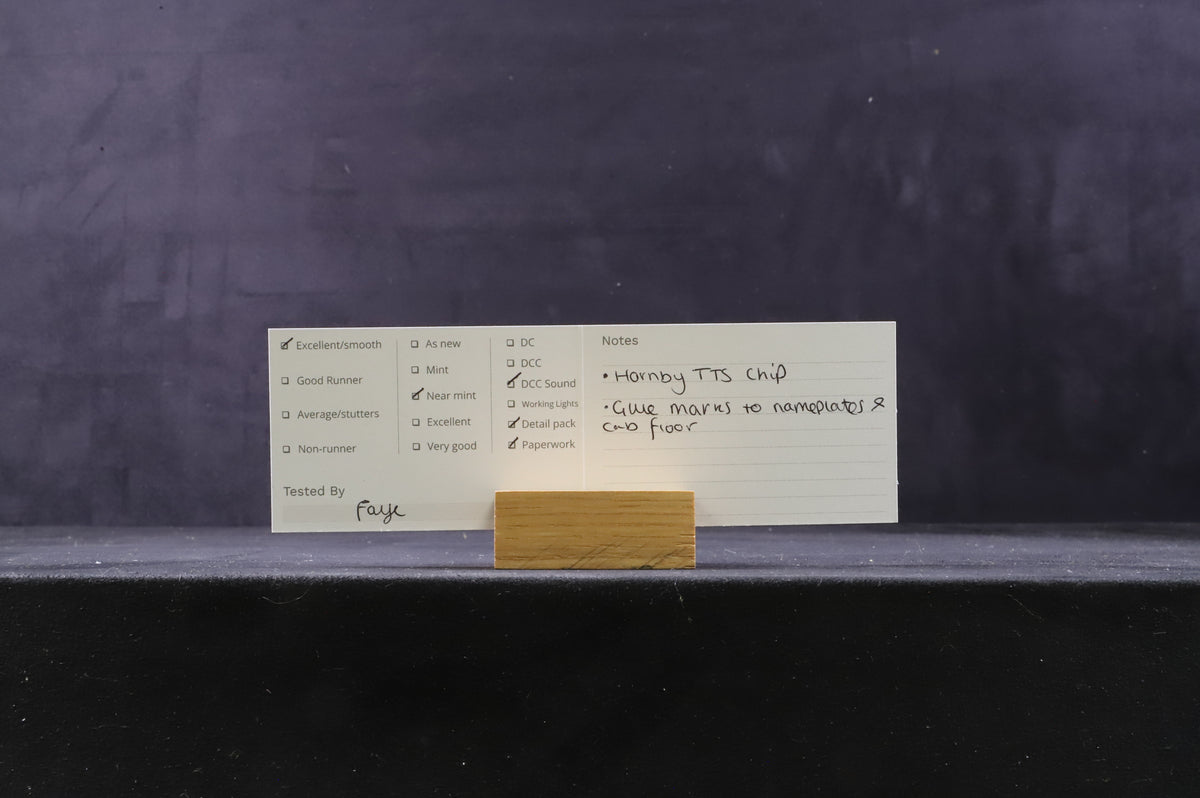 Hornby OO R3996 Clan Class 72009 &#39;Clan Stewart&#39; in BR Lined Green w/ Late Crests - TTS Sound