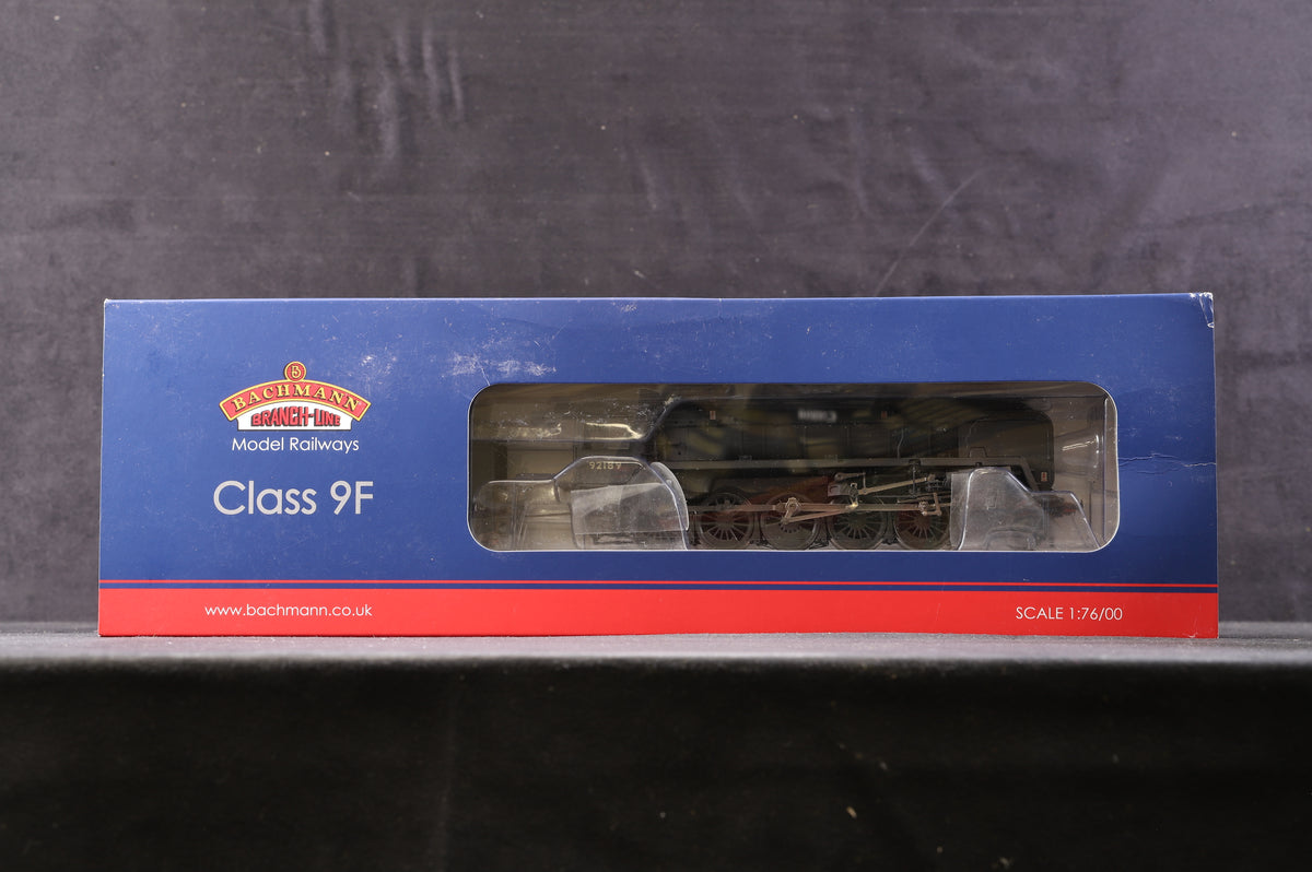 Bachmann OO 32-858 BR Standard Class 9F &#39;92189&#39; BR Black L/C, Weathered