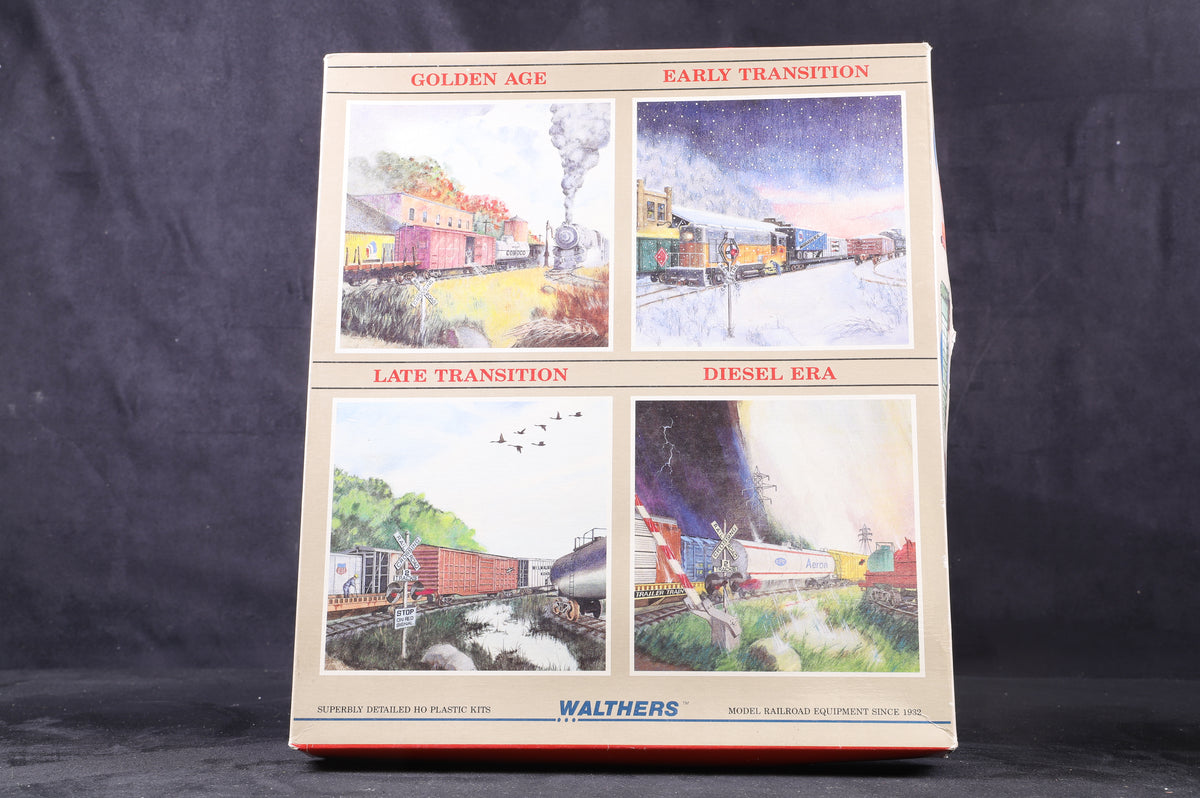 Walthers HO 932-4934 100 Ton Quad Hopper 6 Pack Chicago &amp; North Western