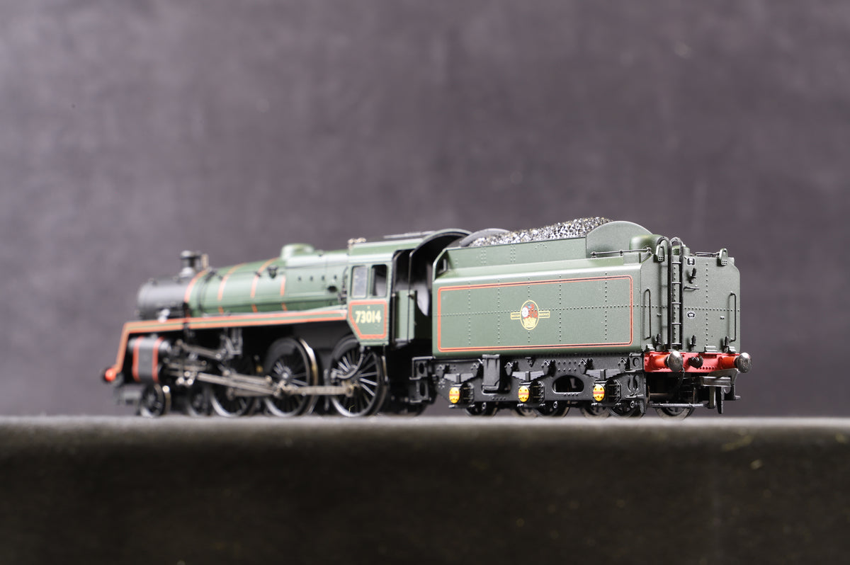 Bachmann OO 32-504 Standard Class 5MT &#39;73014&#39; BR Green L/C BR1 Tender, DCC Fitted