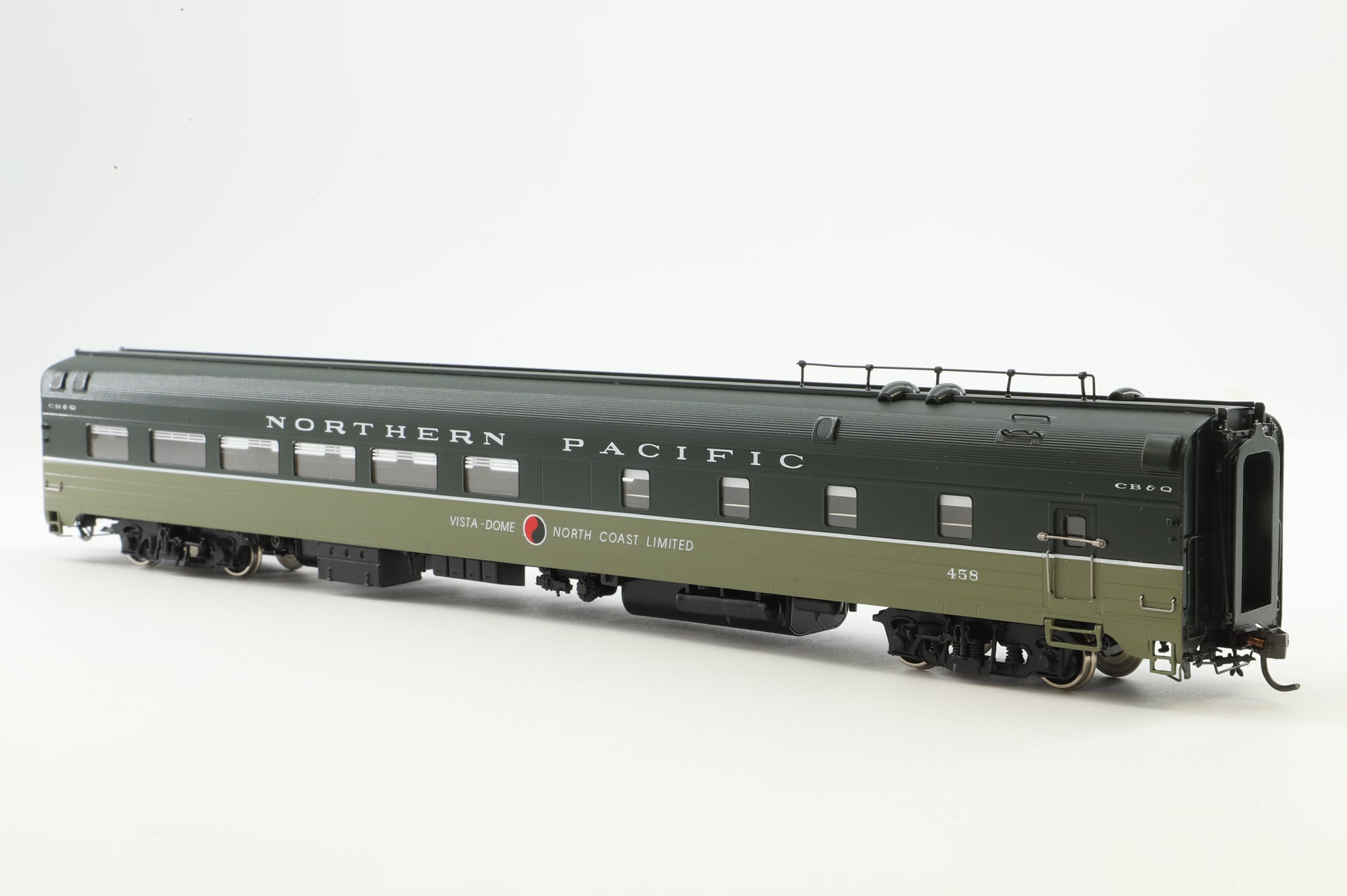 Challenger Imports HO Brass 2257.6 Passenger Car NP Diner Budd 1958 NCL '458'