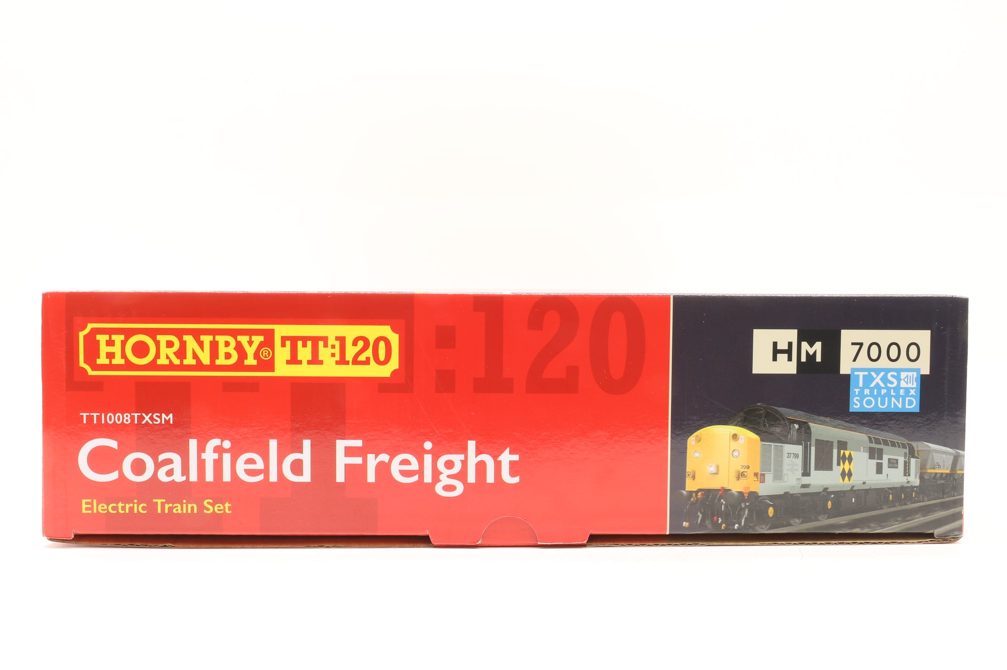 Hornby TT:120 TT1008TXSM Coalfield Freight Electric Train Set DCC Sound