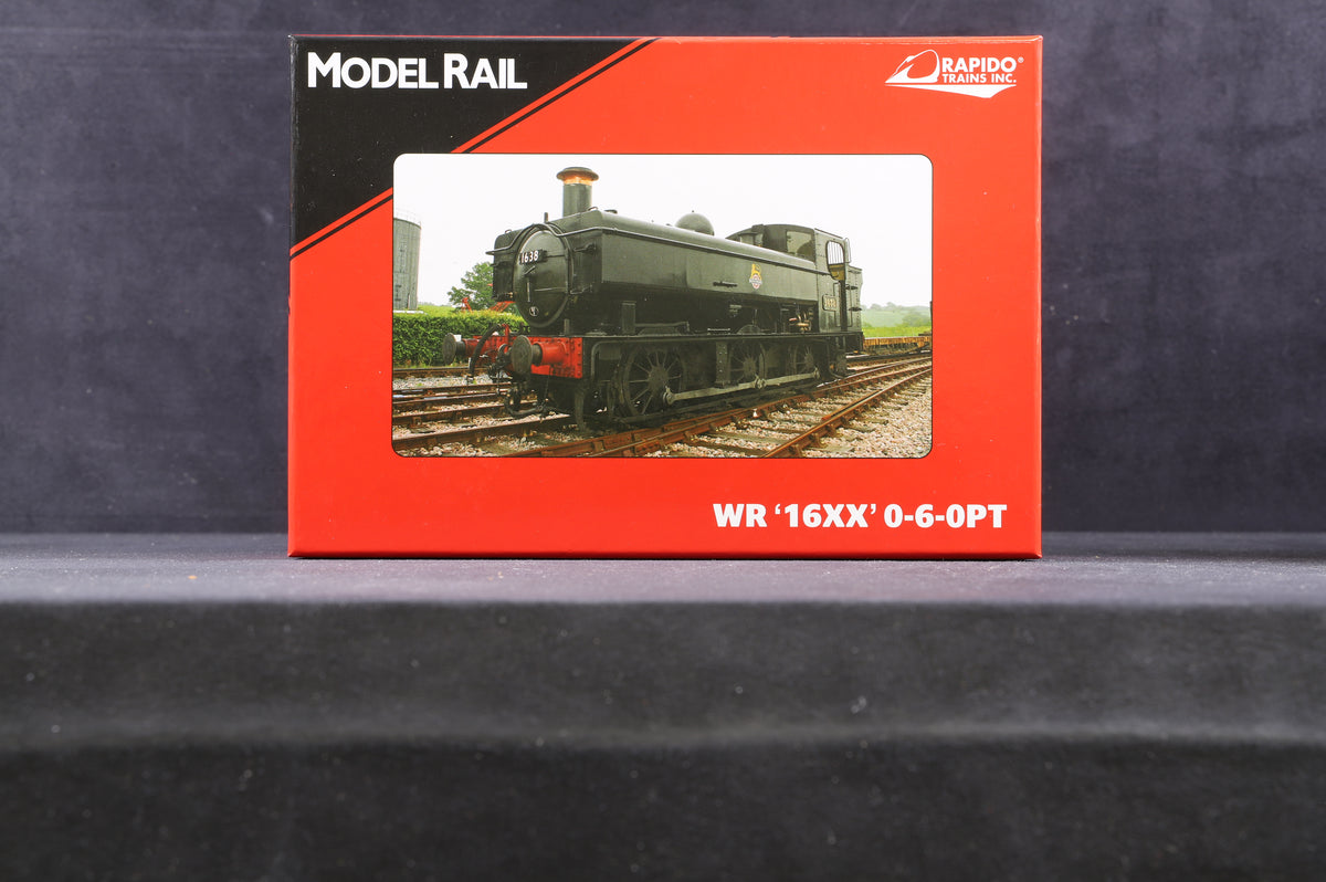 Model Rail/ Rapid OO MR-304A 16xx &#39;1636&#39; BR Black L/C