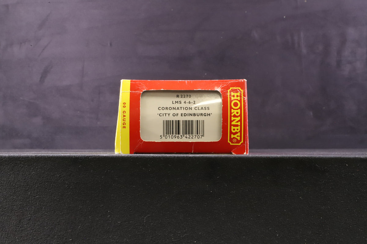 Hornby OO R2270 Coronation Class 6241 &#39;City of Edinburgh&#39; in LMS Black