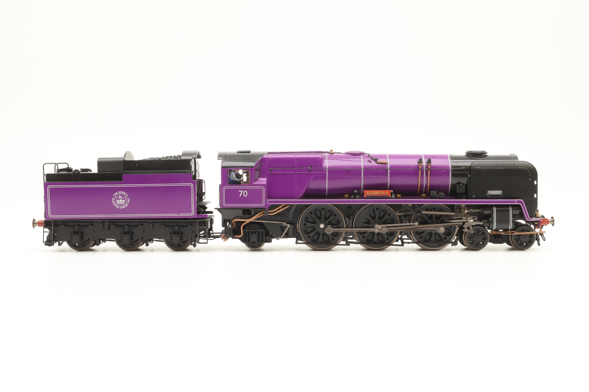 Hornby OO R30231  HM The Queen’s Platinum Jubilee West Country 'No. 70' ‘Elizabeth ll' Ltd Ed 364/ 2500 DCC Sound