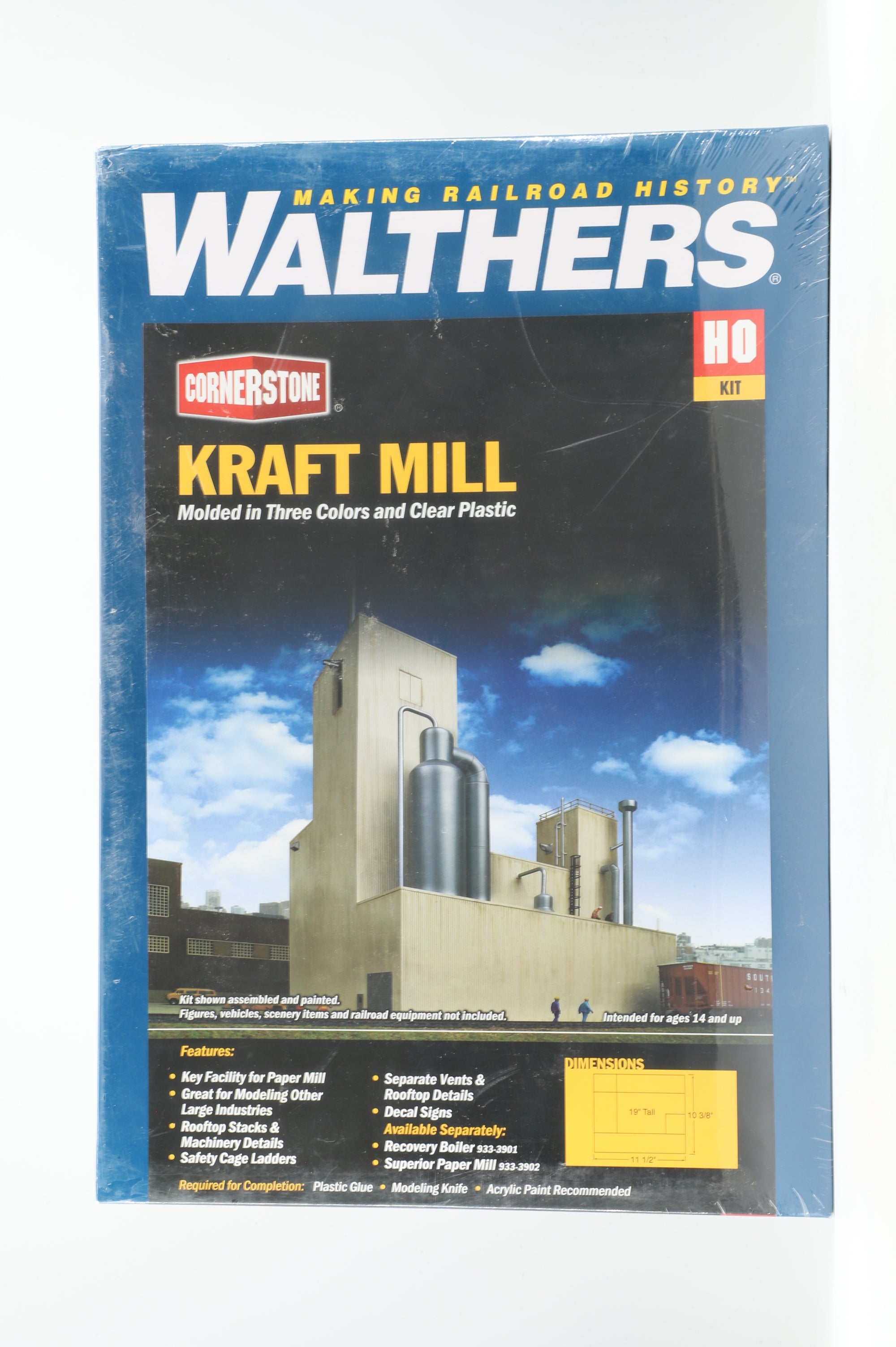 Walthers HO 933-3900 Kraft Mill Kit