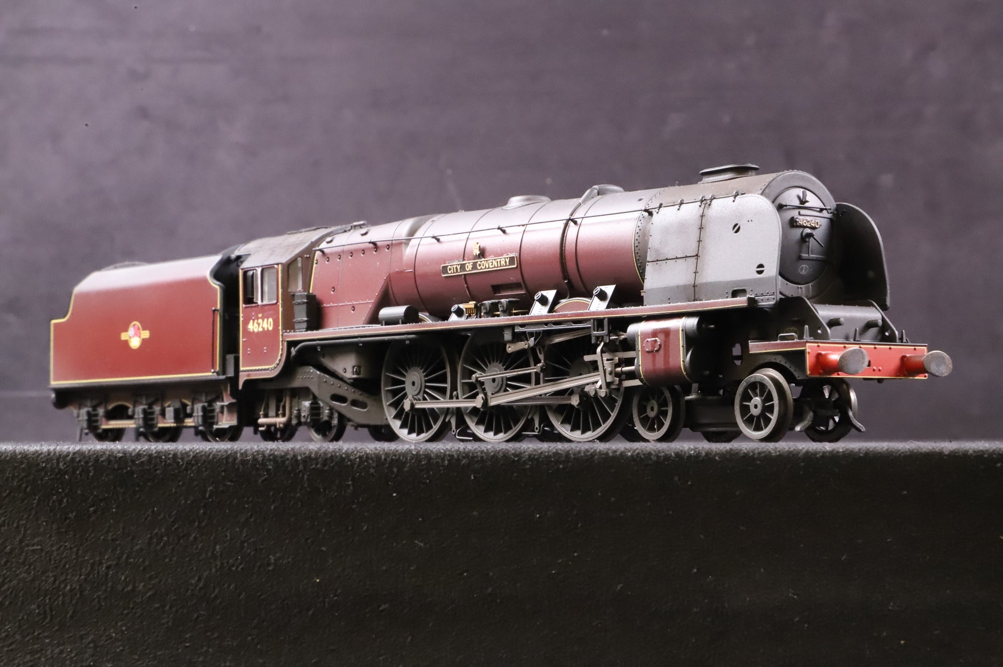 Hornby OO R3594 Princess Coronation '46240' 'City Of Coventry' BR Lined Maroon L/C Renamed DCC Fitted