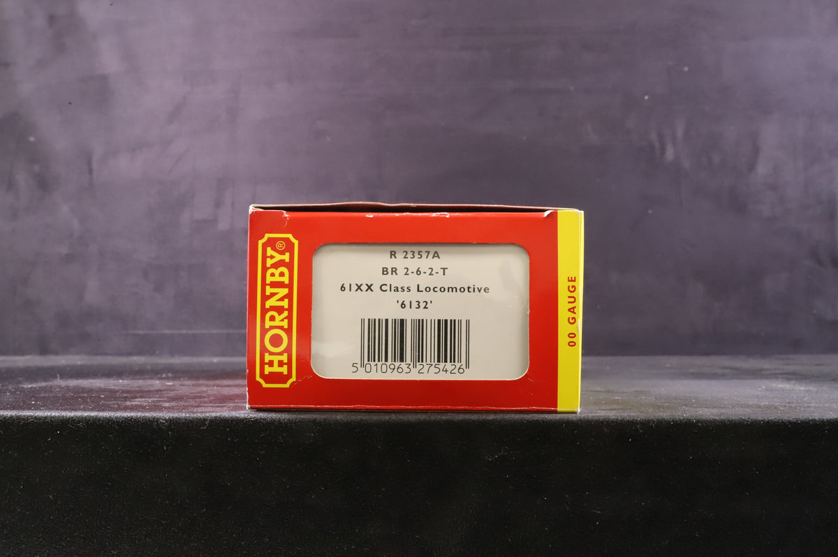Hornby OO R2357A 61xx Class &#39;6132&#39; BR Green Late crest