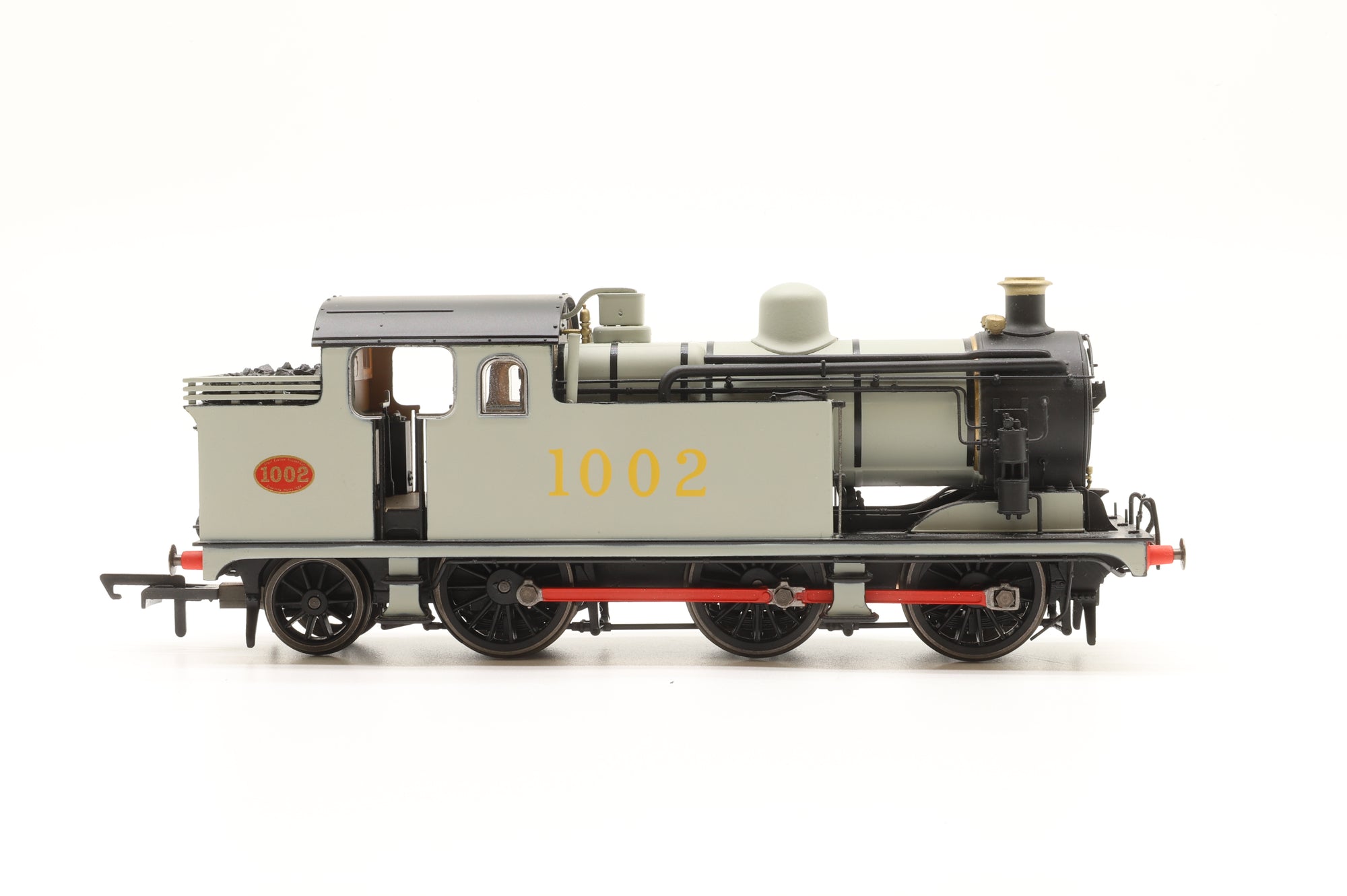 Oxford Rail OO OR76N7001 Class N7 0-6-2T '1002' Great Eastern Railway Wartime Grey