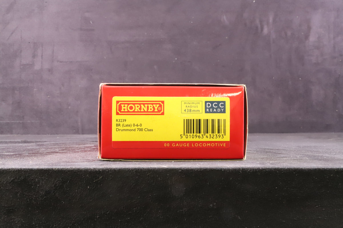 Hornby OO R3239 Drummond 700 Class BR Black L/C