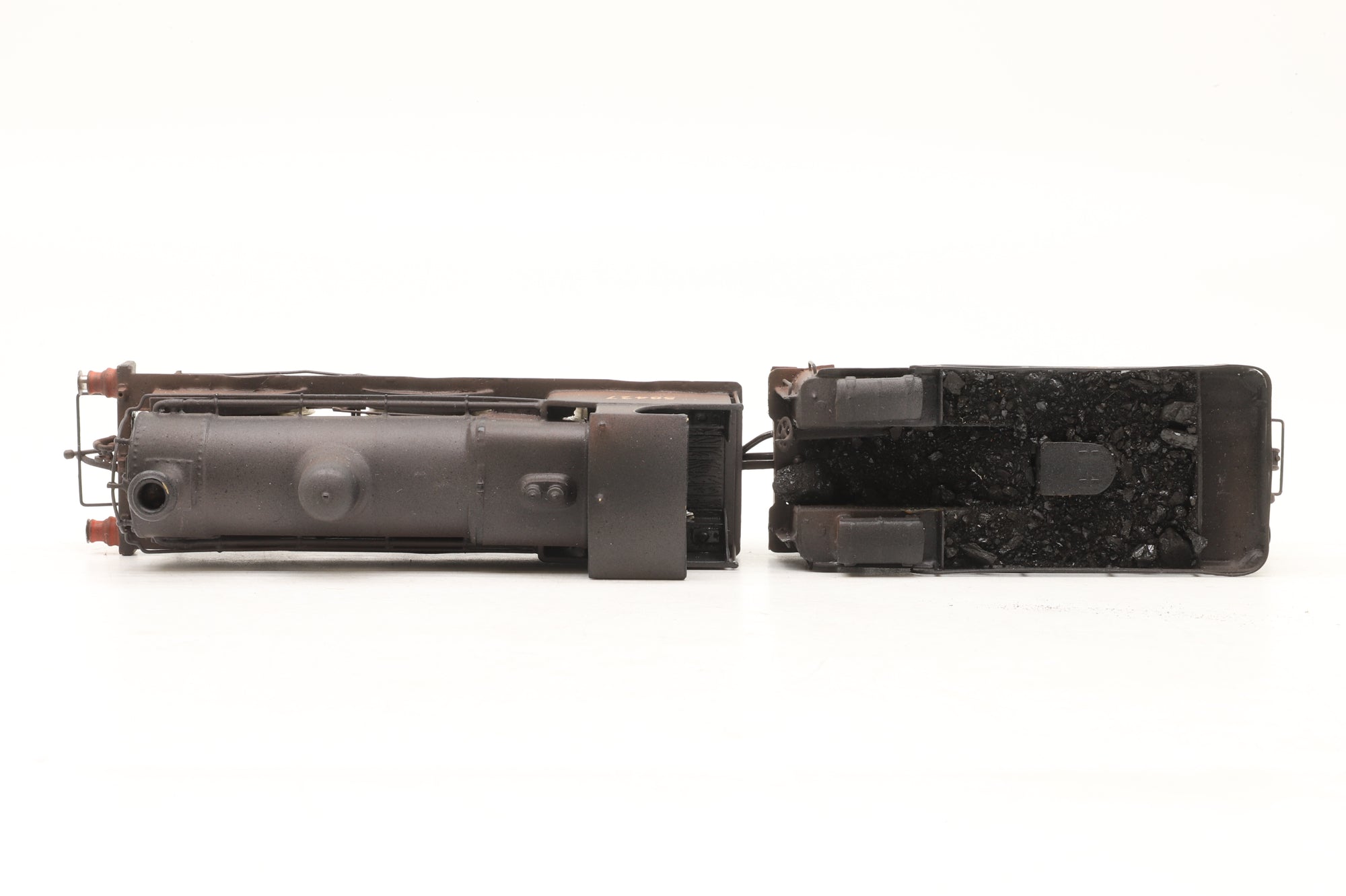 London Road Models Kit-Built OO Belpaire Boiler Cauliflower No. 58427 in BR Black E/C – Lightly Weathered