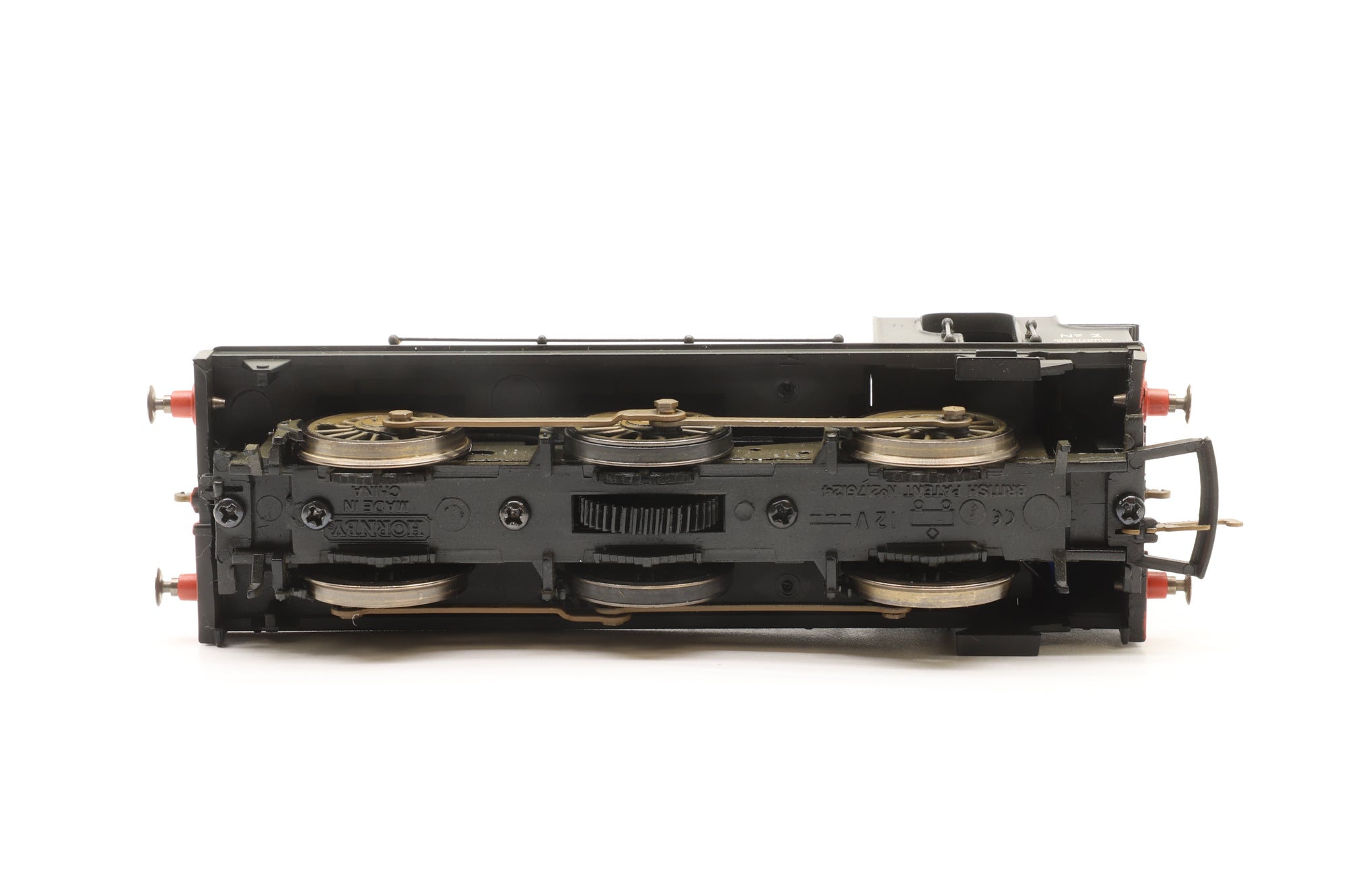 WORKSHOP Hornby OO R2401 Class J52 'Departmental Loco No.2' in BR Black w/ Early Crests - Weathered