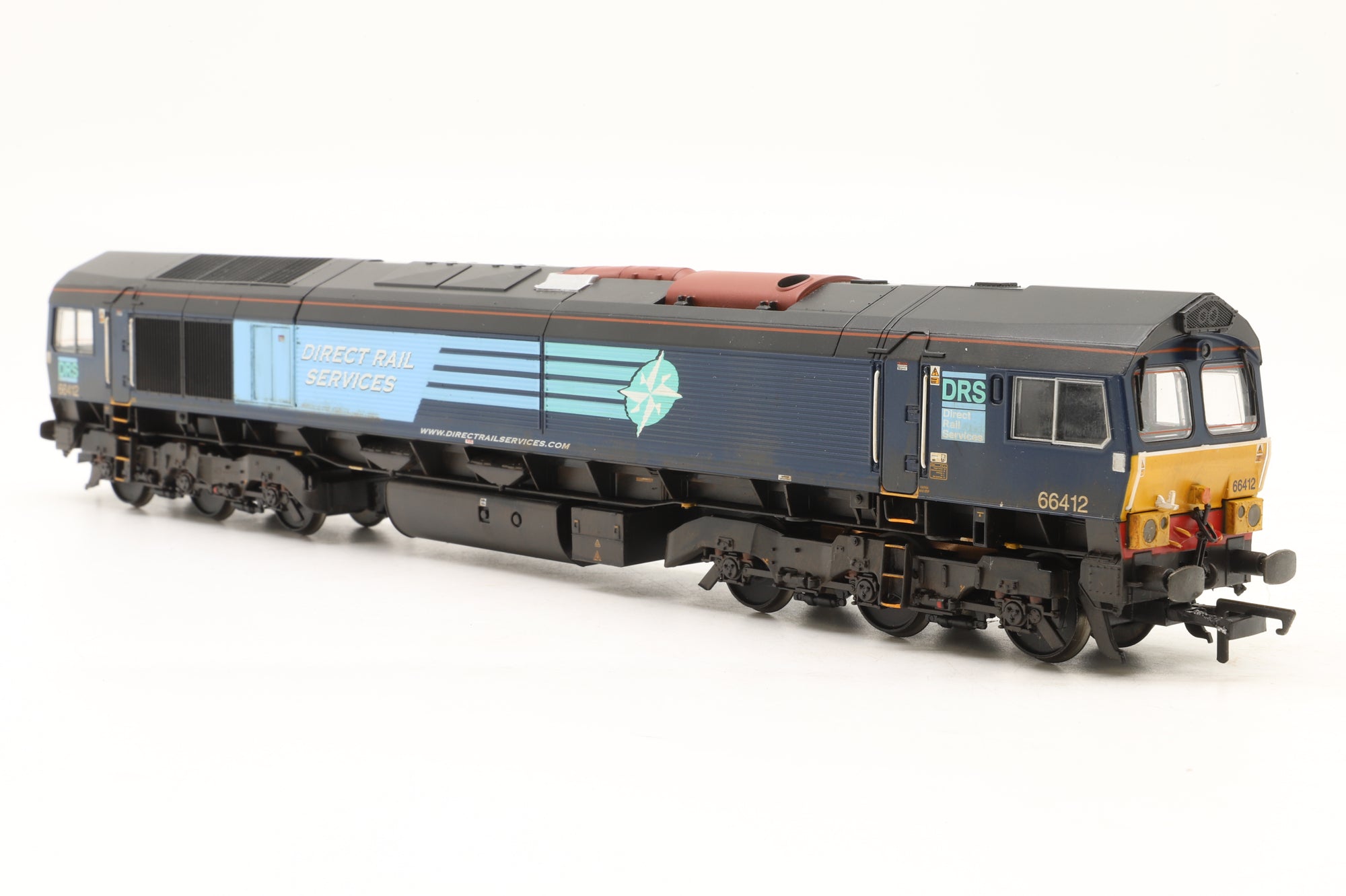 Bachmann OO 32-976DC Class 66/9 Diesel '66412' Weathered & DCC Sound