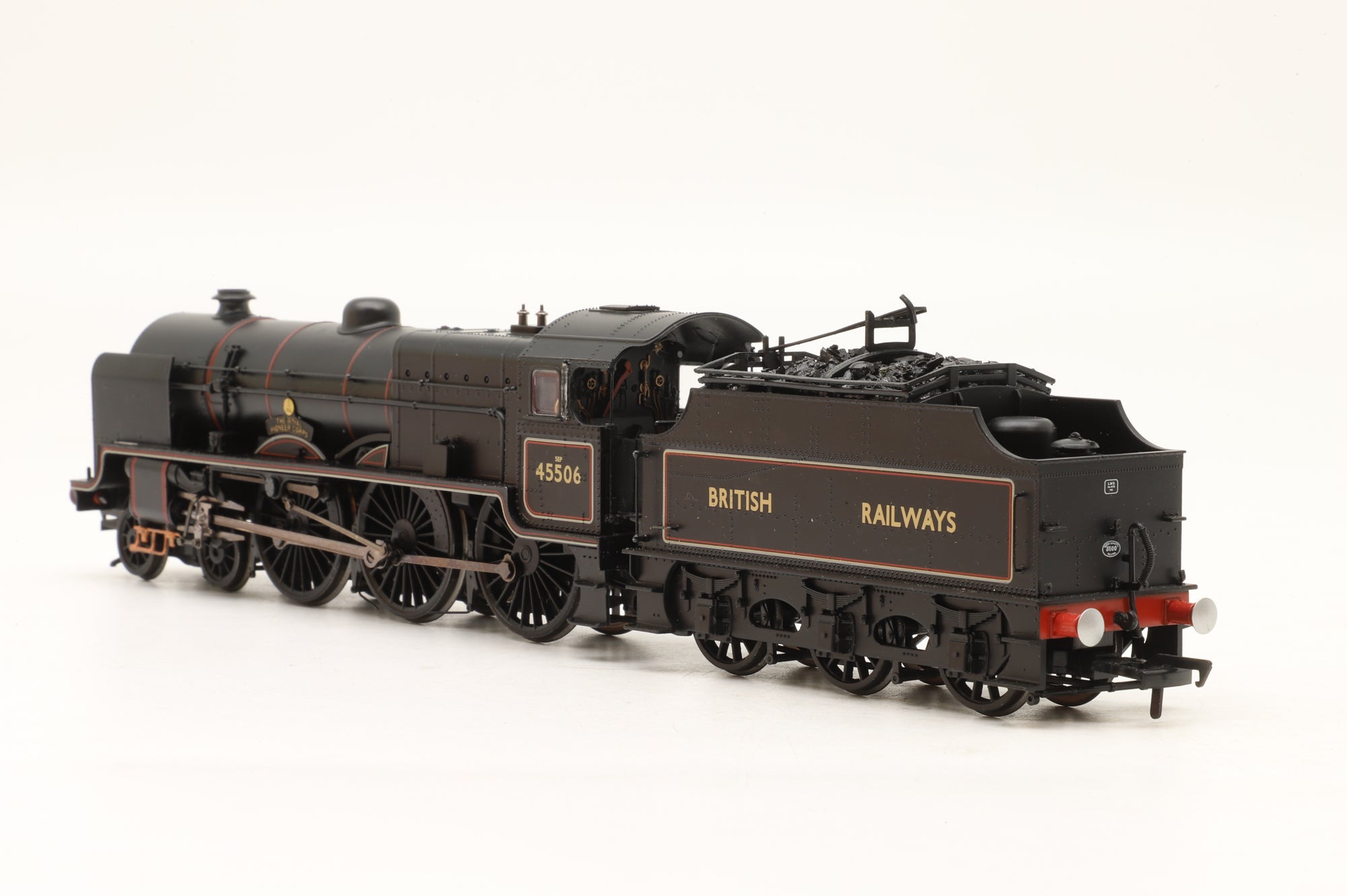 Bachmann OO 31-210K Patriot Class No. 45506 'The Royal Pioneer Corps' BR Lined Black Bachmann Collectors Club Exclusive