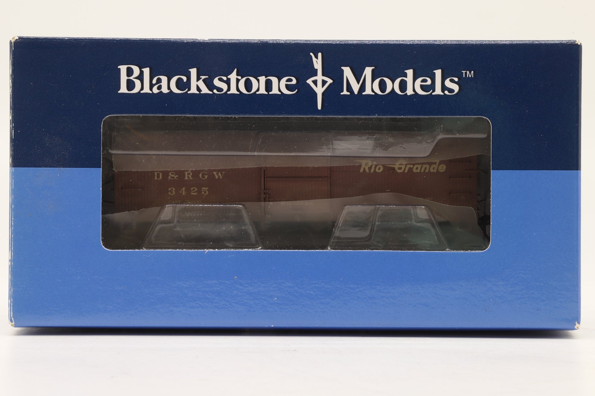 Blackstone Models HOn3 B340108W D&RGW 30ft Box Car Weathered '3425'