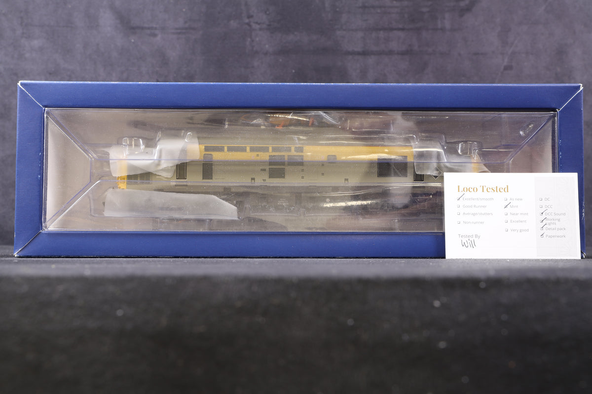 Bachmann OO 32-785DS Class 37/0 &#39;37254&#39; BR Grey &amp; Yellow Weathered, DCC Sound