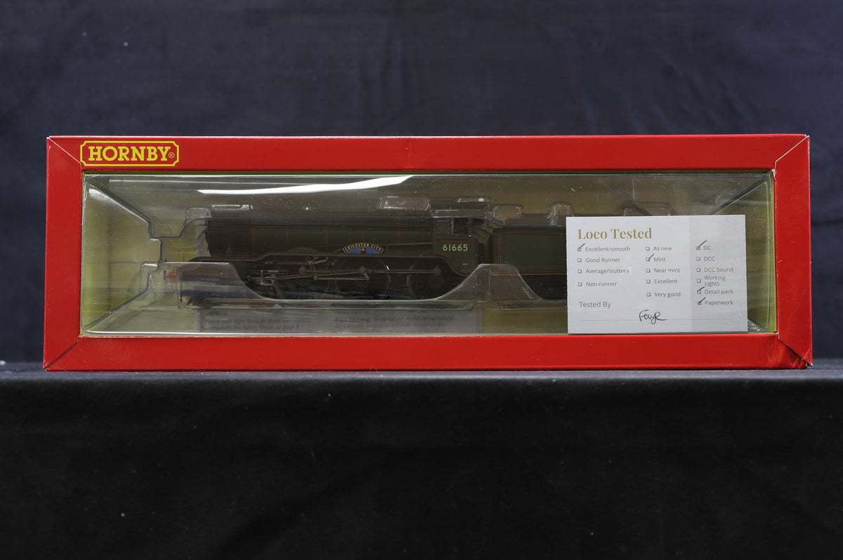 Hornby OO R3523 BR (Early) 4-6-0 Cl. B17 &#39;Leicester City&#39; &#39;61665&#39;