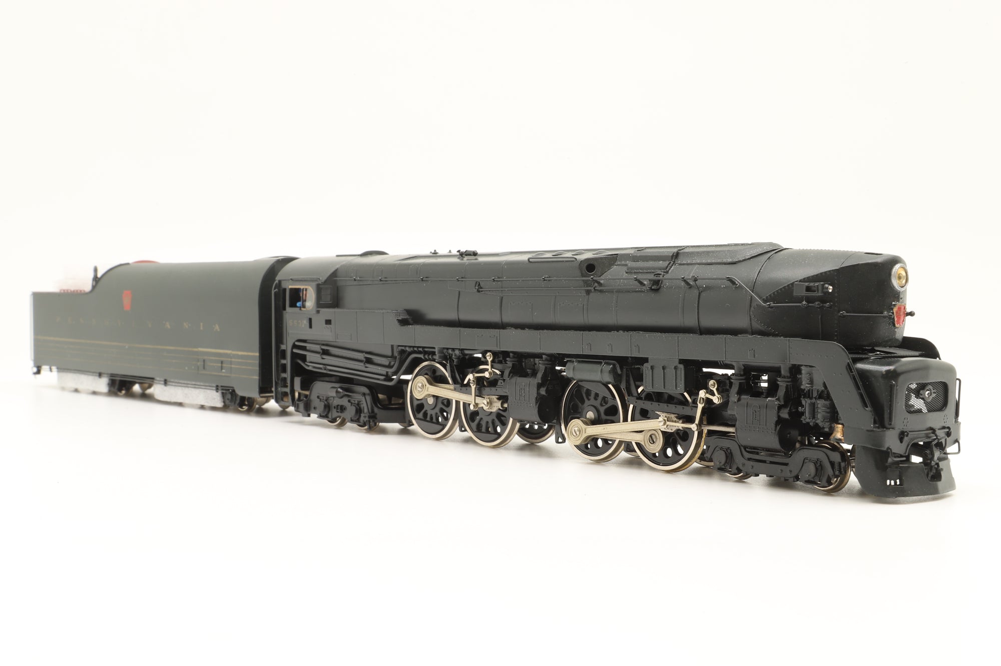 Sunset Models HO HO164P PRR 4-4-4-4 T-1 Cut off skirts, Factory Painted & DCC Sound
