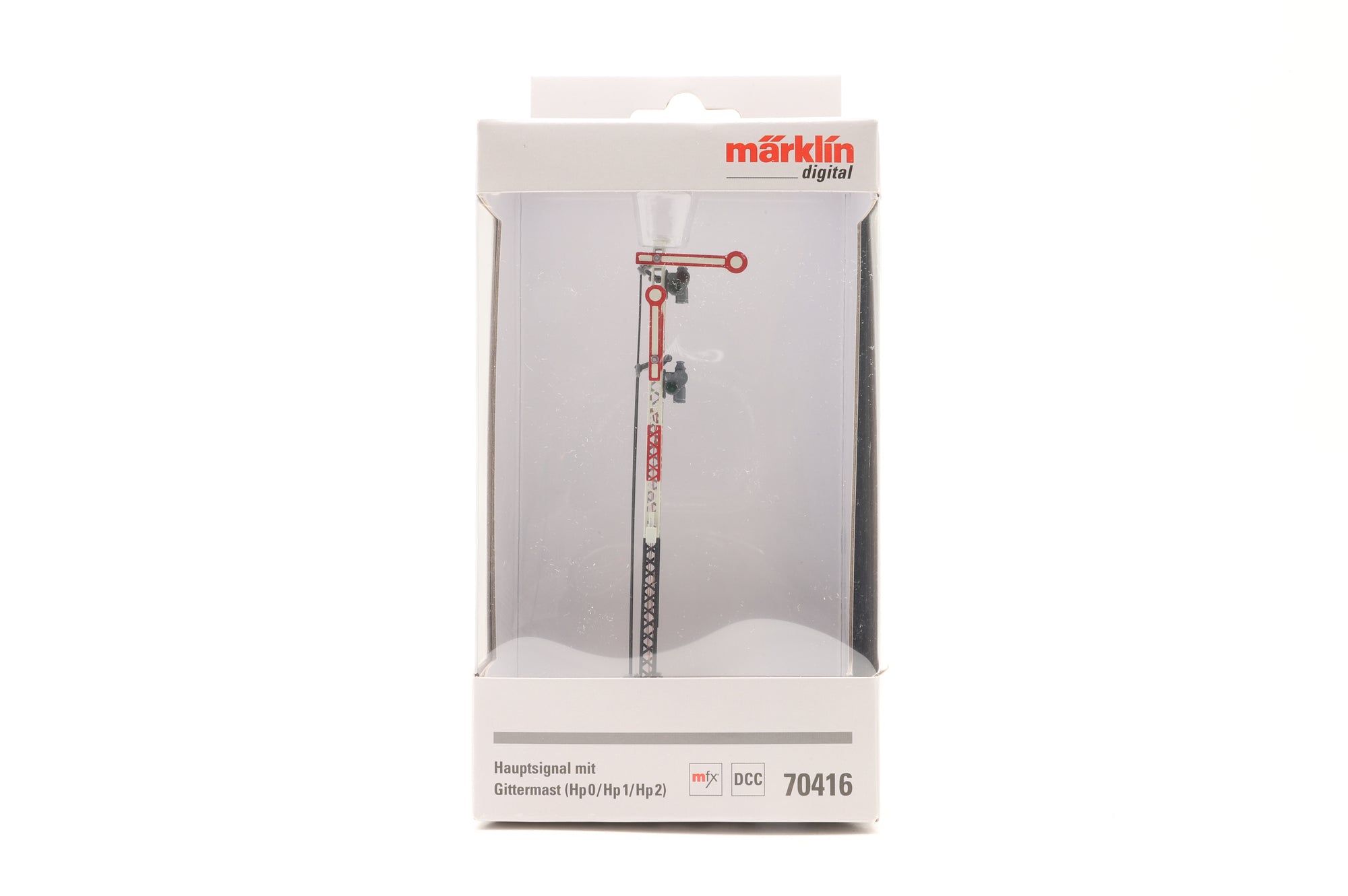Marklin HO 70416 Home Signal with a Lattice Mast (Hp 0 / Hp 1 / Hp 2) MFX DCC