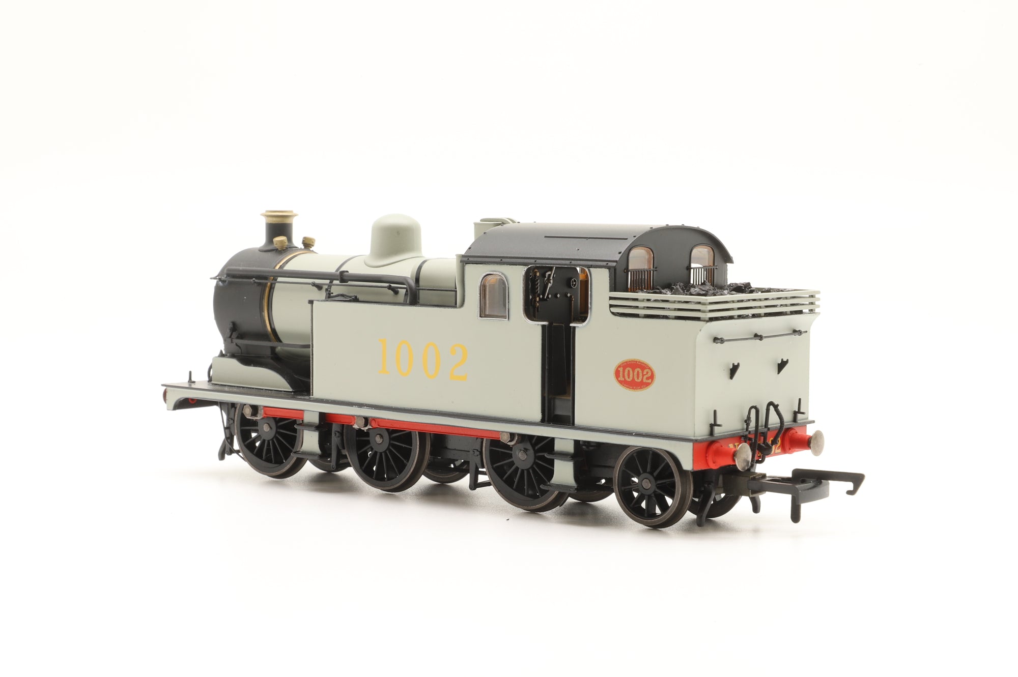 Oxford Rail OO OR76N7001 Class N7 0-6-2T '1002' Great Eastern Railway Wartime Grey
