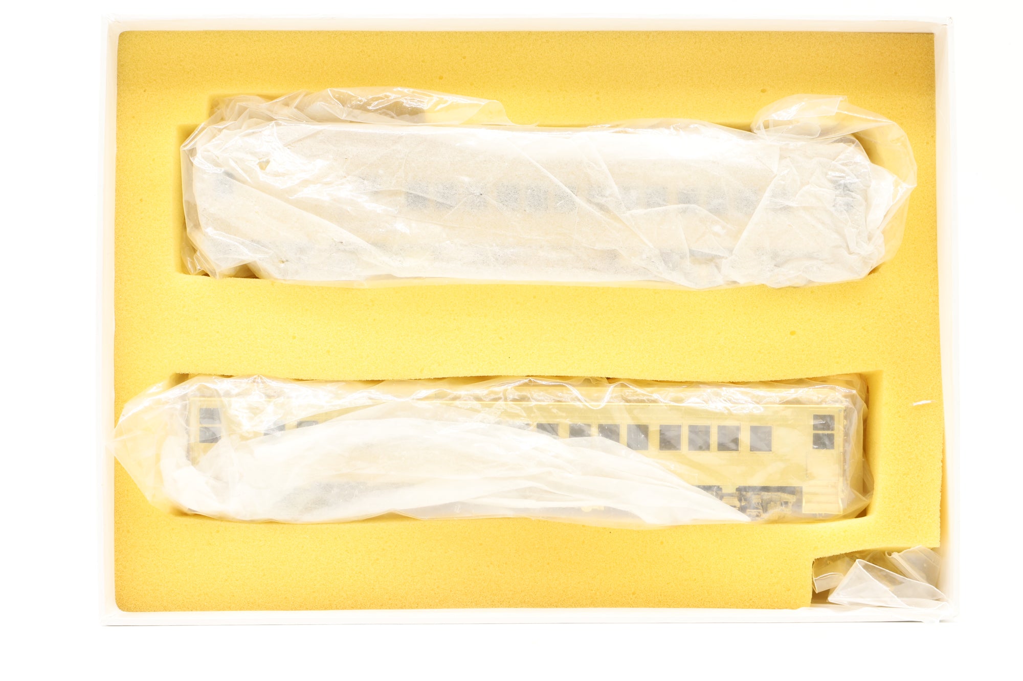 Railworks Ltd HO Brass R-258 L.I.R.R MP-54 'MU' Cars Coach & Combine Set Unpainted