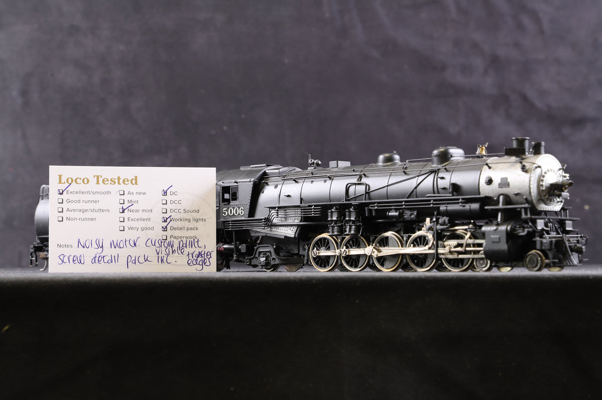 Westside Model Company HO Brass 4-10-2 SP-1 Southern Pacific &#39;5006&#39; Steam Locomotive