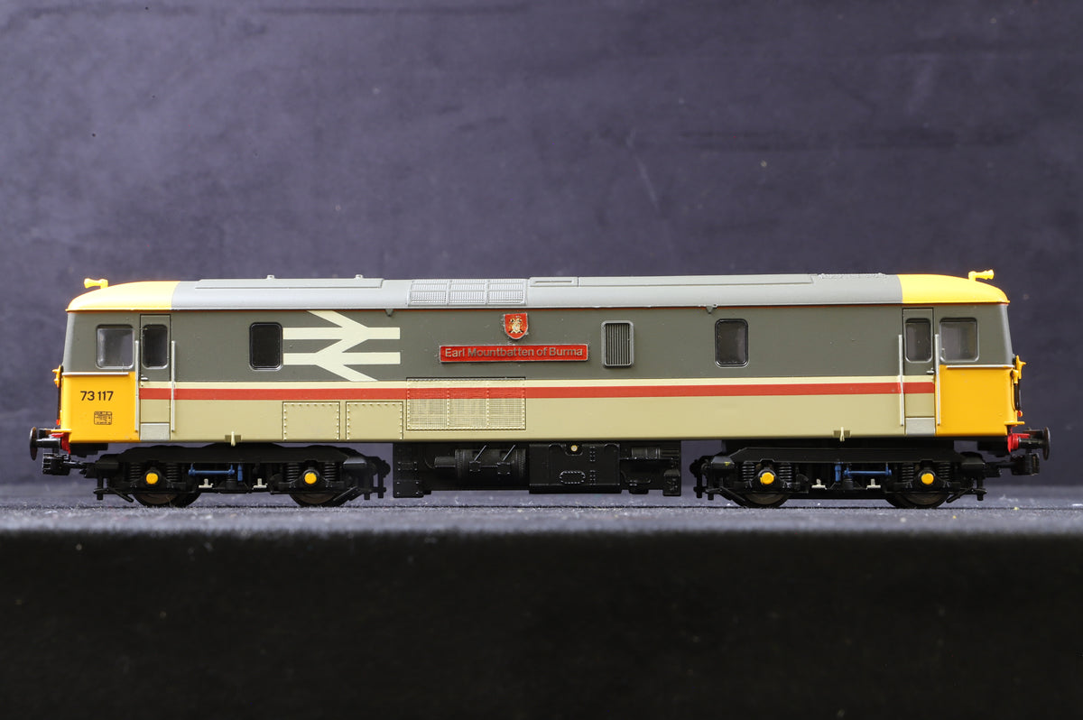 Hornby OO Class 73 &#39;73117&#39; Repainted &amp; Detailed