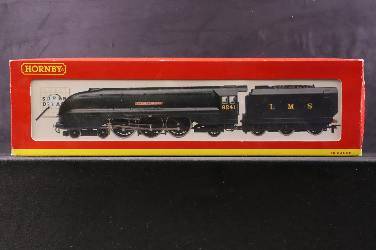Hornby OO R2270 Coronation Class 6241 &#39;City of Edinburgh&#39; in LMS Black