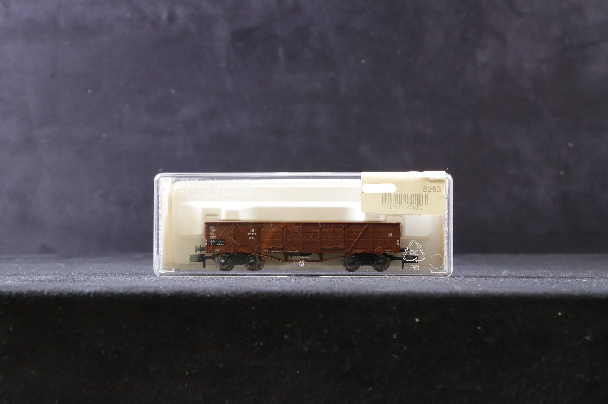 Fleischmann N 8263k Rake Of 7 Low Sided DB Wagons