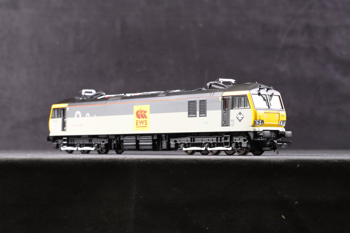 Hornby OO R3480 Class 92 &#39;92016&#39; EWS Brahms, DCC Fitted