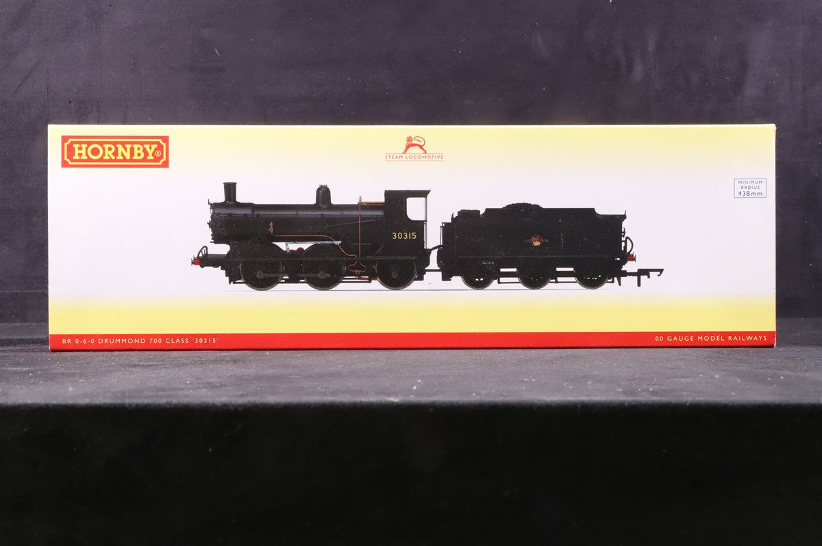 Hornby OO R3239 Drummond 700 Class BR Black L/C