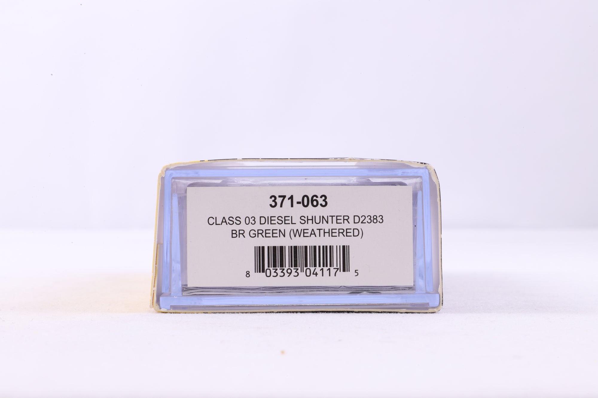 Graham Farish N 371-063 Class 03 Diesel Shunter 'D2383' BR Green Weathered DCC Fitted