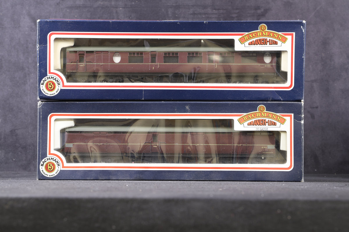 Bachmann OO Rake of 8 BR Maroon Thompson Coaches inc. 34-451, 476, 426, 650, 2 x 376 &amp; 2 x 401