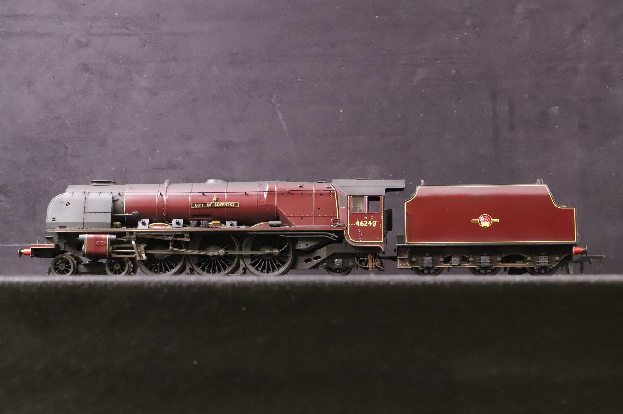 Hornby OO R3594 Princess Coronation '46240' 'City Of Coventry' BR Lined Maroon L/C Renamed DCC Fitted