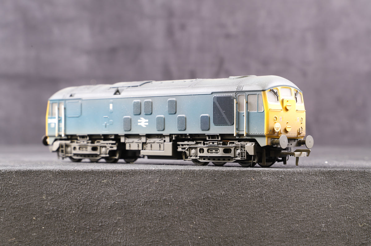 Bachmann OO 32-416SF Class 24/0 &#39;24035&#39; BR Blue DCC Sound, Pro Weathered