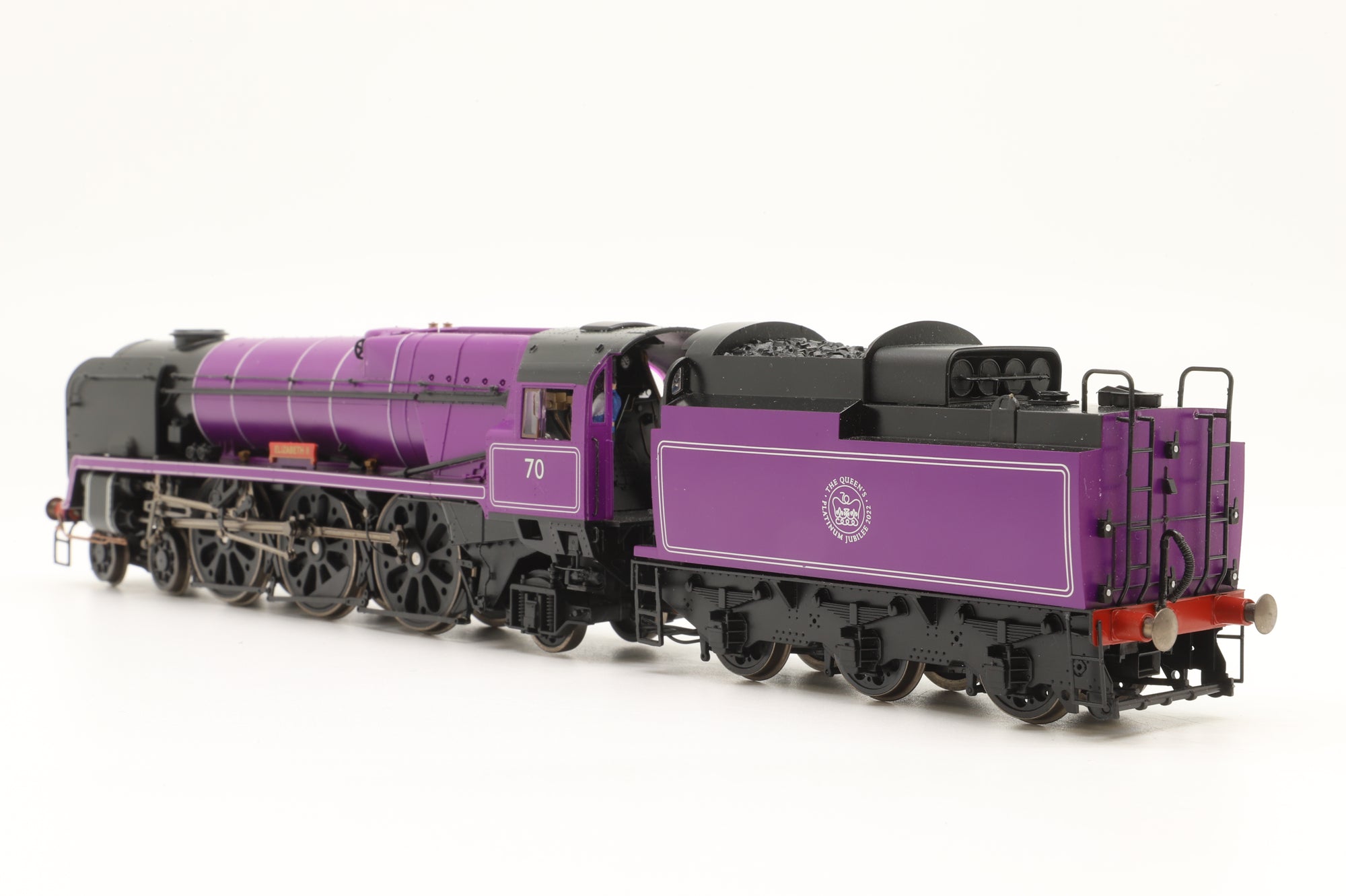 Hornby OO R30231  HM The Queen’s Platinum Jubilee West Country 'No. 70' ‘Elizabeth ll' Ltd Ed 364/ 2500 DCC Sound